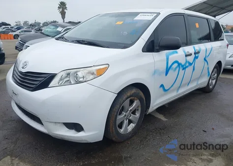 2017 Toyota Sienna L 7 Passenger from USA, damaged, VIN 5TDZZ3DC1HS782126